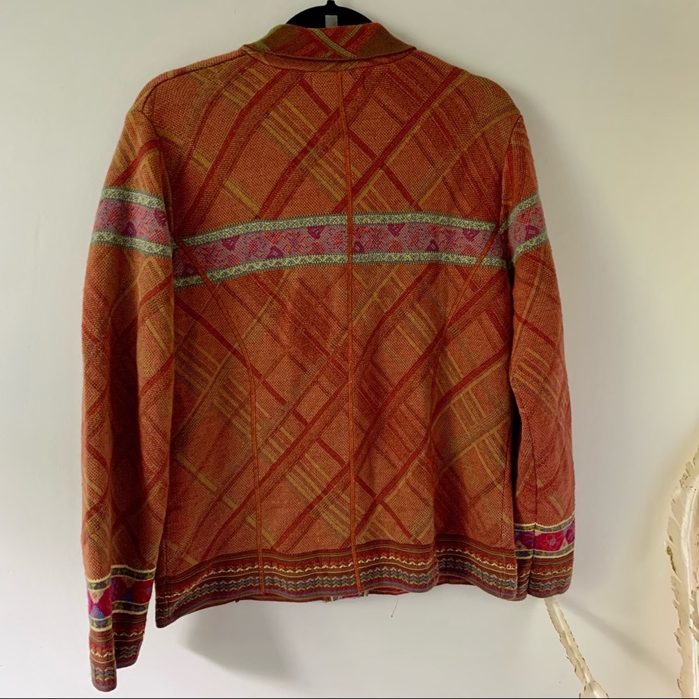 Coldwater Creek Patchwork Sweater - image 4